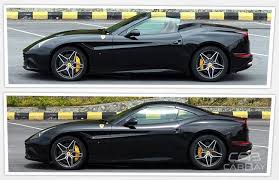 Here's my cali on h&r springs lowered close to 2.5 with 21/21 hre rs100m wheels. Ferrari California T Road Test Zigwheels