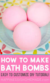 How To Make Bath Bombs Happiness Is Homemade