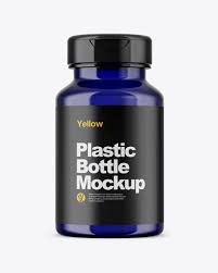 Download Blue Pills Bottle Mockup In Bottle Mockups On Yellow Images Object Mockups PSD Mockup Templates