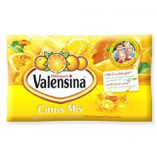 Valensina Citrus Mix Einzeln Gewickelte Orangen Und Zitronenbonbons Mit Wertvollen Vitaminen Und Flussiger Full Susswaren Fruchtsaft Sussigkeiten Aus Aller Welt