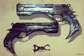 Ebony Ivory Dmc Devil May Cry Wiki Fandom He is the son of sparda and eva, and the twin brother of vergil. ebony ivory dmc devil may cry