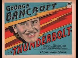 George Bancroft & Fay Wray in Josef von Sternberg's "Thunderbolt" (1929)