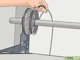 Because the door is off track and sits above you, it's important to be careful. Easy Ways To Adjust Garage Door Cables 9 Steps With Pictures