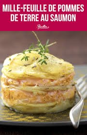 Mille Feuille De Pommes De Terre Au Saumon Vegetarian Recipes Dinner Healthy Vegetarian Snacks Easy Healthy Crockpot Recipes