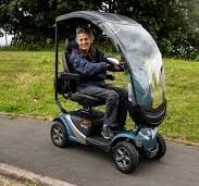 Test drive: powered wheelchairs with canopies