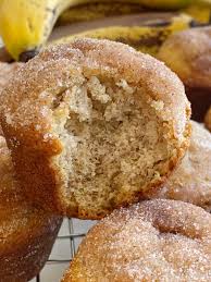 Add in flour and stir until just combined and no flour streaks remain. Cinnamon Banana Bread Muffins Together As Family