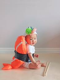 Diy Sushi Baby Halloween Costume Ting And Things