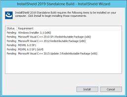 Installshield is the world's leading windows installation development solution. Solved Installshield 2019 Standalone Build Prerequisites Community
