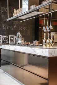 Mid century modern design ideas for your kitchen. Check Out Our Innovative Surface Edging Technology For The Stunning Looks Of To Steel Kitchen Cabinets Stainless Steel Kitchen Cabinets Modern Kitchen Design