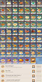 This recipe list tells all recipe locations in genshin impact 2.2. All 62 Recipes In Genshin Impact Where To Find Them If You Want Genshin Impact