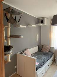 70 Brilliant Diy Cat Playground Design Ideas Your Beloved Cat Definitely Needs A Place To Play If You Have Ikea Small Bedroom Cat Furniture Diy Diy Cat Tower