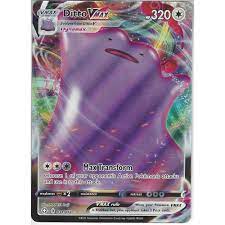 When your pokémon vmax is knocked out, your opponent takes 3 prize cards. Pokemon Trading Card Game 051 072 Ditto Vmax Rare Ultra Card Shining Fates Trading Card Games From Hills Cards Uk