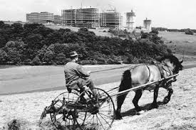 Weiterer Strukturwandel Blick Von Bochum Stiepel Auf Die Ruhr Universitat Um 1966 Bochum Ruhrgebiet Ruhr