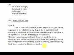 My qualifications are listed on the attached resume. 4 Sample Application To Bank Manager For Loan Credit Card And Others