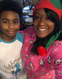 What a difference 5 years makes!!! He isn't my little munchkin anymore and  now he looks like a grown man! Don't mind that I have the same exact  Christmas Day outfit on