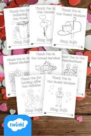 Second grade word search worksheets get your child to build spelling and vocabulary knowledge in a fun setting. Thank You Essential Workers Coloring Sheets Preschool Units Themes Community Helpers Preschool Homeschool Art