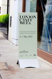 Check spelling or type a new query. Praline London Craft Week Wayfinding Signage Banner Design Inspiration Standing Signage