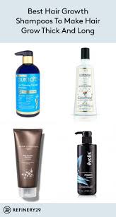 In term so conditioners, use the type that is rinsed out after shampooing. 11 Hair Growth Shampoos That Actually Do Something Growth Shampoo Hair Growth Shampoo Thining Hair