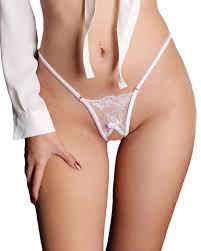 Crotchless Panties Erotic Lingerie See Through Lingerie Sheer - Etsy Finland