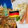 Traditional german christmas market food. 1