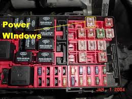 1 10 windshield wiper motor, instrument cluster (ic), audio control module (acm), ignition. Power Window Fuse Circuit Breaker F150online Forums