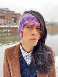 Handmade Shawl with Cottagecore Vibe Photoshoot