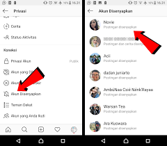 Penjelasan tambahan, untuk icon lingkaran. Cara Mengembalikan Postingan Dan Cerita Yang Disenyapkan
