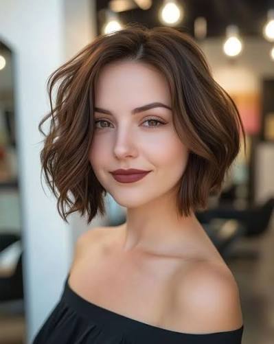 A blunt bob is perfect for anyone dealing with limp or lifeless hair that needs structure. Click the link in our bio to see how this cut can give you sleek, effortless