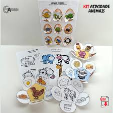 Kit conhecendo sobre os animais - Criatividade Pedagógica