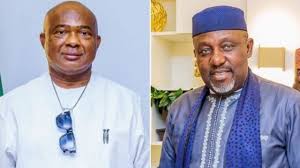 Former governor of imo state, senator representing imo west, and president of rochas foundation; Utoatt2md8vjlm