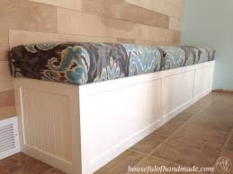 If you're toying with the thought of getting a fabric upholstered bench for the dining room, think. Dining Room Built In Bench With Storage