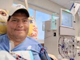 CPAP bacterial filters for dialysis patients