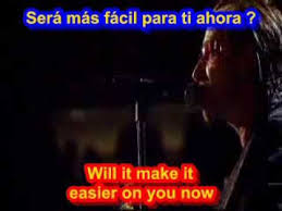 U2 One Subtitulado Ingles Espanol Espanol Ingles Espanol Canciones