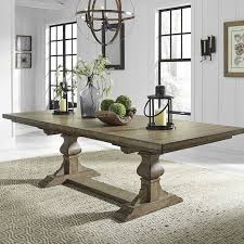 Alcott Hill Zachariah Extendable Dining Table Wayfair Dining Table In Kitchen Double Pedestal Dining Table Dining Table
