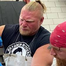 Former WWE Champion Brock Lesnar celebrates his 44th birthday today! Along  with Brock Lesnar's birthday came some new pictures of his Brock's new  look! Do you want Brock Lesnar to return to