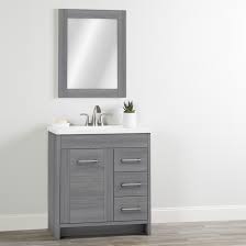 Bathroom Vanity Grey 1 Sink