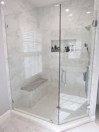 Grey cabinet on the wash hand basin with white. Elegant Grey And White Master Bath Renovation Muse Kitchen And Bath