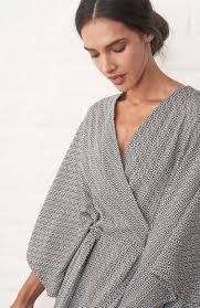 Black And White Kimono Duster Black And White Kimono Duster White Kimono White Wrap Dress Black White