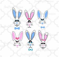 Cute bunny rabbit head animal shape keychain silicone mold with hole for diy decoration crystal pudding trinket luggage tag fondant mold pendant earrings jelly shots gum paste desserts candy. 50 Easter Bunny Faces Ideas Bunny Face Easter Bunny Easter