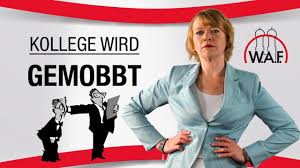 Mobbing am arbeitsplatz kann die arbeitszeit schnell zum alptraum werden lassen. Mobbing Am Arbeitsplatz Was Ist Das Und Was Kann Man Tun W A F