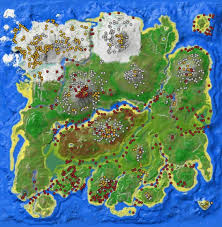 Ark The Island Resource Map Ark Survival Evolved Bases Ark Survival Evolved Ark