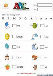 Children's book authors such as kate dicamillo and jeff kinney reveal th. The Alphabet Worksheets And Online Exercises