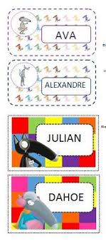 Prets Pour La Rentree Etiquette Maternelle Etiquette Loup Etiquette Prenom Maternelle