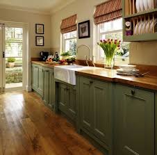 1800 Style Kitchen Green Painted Kitchen Galley Furniture Beautiful Kitchens Housetohome Beautiful Kitchen Cabinets Green Kitchen Cabinets Kitchen Cabinets
