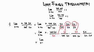 Di sini, kamu akan belajar tentang limit trigonometri dasar melalui video yang dibawakan oleh bapak anton wardaya. Contoh Ke 1 Limit Fungsi Trigonometri Youtube