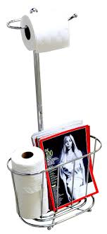 3 in 1 magazine holder, double toilet paper holder and a small shelf. 23 Best Bathroom Magazine Rack Ideas To Save Space In 2021
