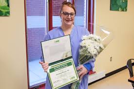 🌼 Congratulations to Heather Moore, RN, for receiving the DAISY Award for  Nursing Excellence! 🌼 Heather was nominated by a patient of the Birthing  Center for her extraordinary compassion and support during