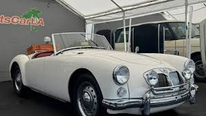 Image result for Sunberry White 1962 MG