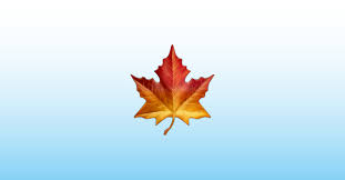 Saya juga akan menjelaskan dengan shortcut emot jadi jika di bbm kalian tidak terbaca nanti kalian bisa lihat disini. Daun Maple Emoji
