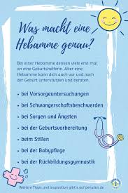 Eine hebamme hilft dir während der schwangerschaft, begleitet dich bei der geburt und während deiner zeit im wochenbett. Pin Auf Baby Kinder Tipps